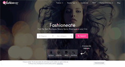 Desktop Screenshot of fashioneate.com